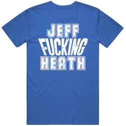 Fcking Jeff Heath Dallas Football Team Favorite Player Fan Mens Vintage T Shirt
