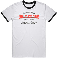 Sunshine T Shirts Aruba Balashi Beer Cool  Aged Look Mens Vintage T Shirt