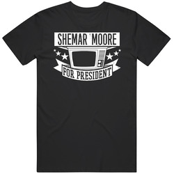Shemar Moore For President Soap Opera Days Lives Dool Y&r Mens Vintage T Shirt