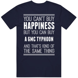 Buy A Gmc Typhoon Happiness Car Lover Mens Vintage T Shirt