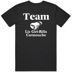 Team Liz Girl-rilla Carmouche Mma Fighter Cool Fan Essential Mens Vintage T Shirt