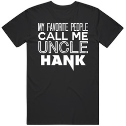 Favorite Uncle Hank Trendy Cool Name Mens Vintage T Shirt