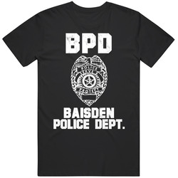 Baisden West Virginia Police Department Dept Bpd Officer Custom Usa City Mens Vintage T Shirt