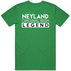 Neyland Original Irish Legend Family Custom Last Name St Patricks Day Mens Vintage T Shirt