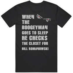 Bill Romanowski Boogeyman Basketball Hockey Baseball Football Mens Vintage T Shirt