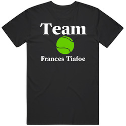 Team Frances Tiafoe Tennis Lover Cool Fan Essential Mens Vintage T Shirt