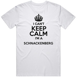 Schnackenberg I Cant Keep Calm Parody Mens Vintage T Shirt