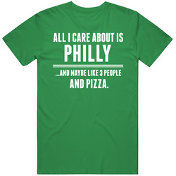 All I Care About Is Philly Funny Name Mens Vintage T Shirt