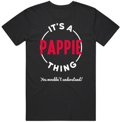Pappie Thing You Wouldn't Understand Father's Day Gift Dad Dutch Mens Vintage T Shirt