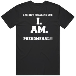 I Am Not Freaking Out I Am Phenomenal Name Mens Vintage T Shirt