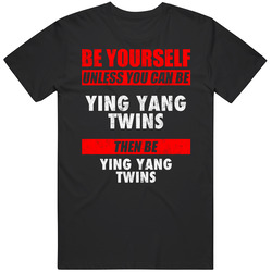 Be Yourself Unless You Can Be Ying Yang Twins Hip Hop Artist Mens Vintage T Shirt