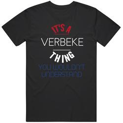 It's A Verbeke Thing You Wouldn't Understand Dutch Name Mens Vintage T Shirt