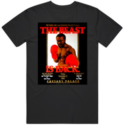 John Mugabi Vs Duane Thomas Cool Boxing Fan Fight Card Mens Vintage T Shirt