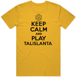 Keep Calm And Play Talislanta Role Playing Game Mens Vintage T Shirt
