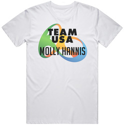 Molly Hannis Usa Rio Olympics 2016 Logo Mens Vintage T Shirt