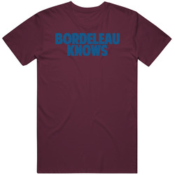 Patrick Bordeleau Knows Colorado Hockey Player Sports Fan Mens Vintage T Shirt