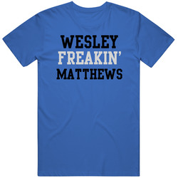 Wesley Matthews Freakin Favorite Dallas Basketball Player Fan Mens Vintage T Shirt