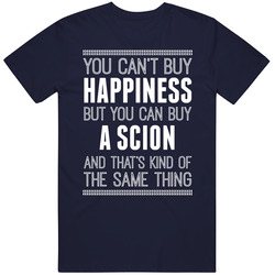 Buy A Scion Happiness Car Lover Mens Vintage T Shirt