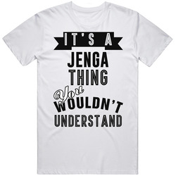 It's A Jenga Thing You Wouldn't Understand Video Game Cool Fan Mens Vintage T Shirt