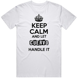 Keep Calm And Let Cuervo Handle It Mens Vintage T Shirt