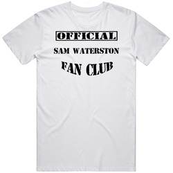 Offical Sam Waterston Fan Club Hollywood Walk Of Fame Mens Vintage T Shirt