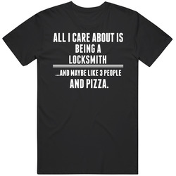 All I Care About Is Being A Locksmith Occupations Mens Vintage T Shirt