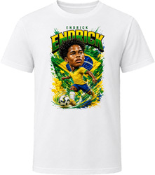 Endrick Brazil Soccer Caricature 2026 World Cup T Shirt