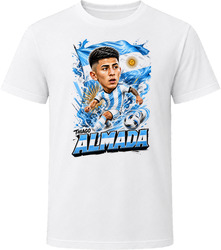 Thiago Almada Argentina Soccer Caricature 2026 World Cup T Shirt