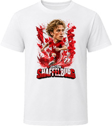 Jacob Shaffelburg Canada Soccer Caricature 2026 World Cup T Shirt