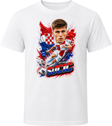Petar Sucic Croatia Soccer Caricature 2026 World Cup T Shirt
