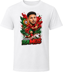 Goncalo Ramos Portugal Soccer Caricature 2026 World Cup T Shirt