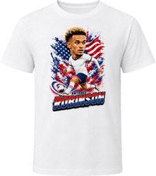 Antonee Robinson United States Soccer Caricature 2026 World Cup T Shirt