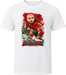 Sofyan Amrabat Morocco Soccer Caricature 2026 World Cup T Shirt
