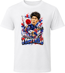 Takehiro Tomiyasu Japan Soccer Caricature 2026 World Cup T Shirt