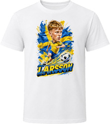 Hugo Larsson Sweden Soccer Caricature 2026 World Cup T Shirt