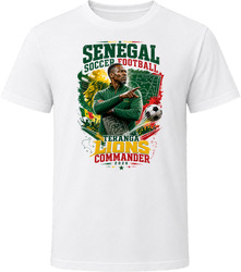 Senegal Soccer Football Coach Teranga Lions Commander T Shirt