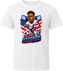 Folarin Balogun, United States Caricature Soccer 2026 T Shirt