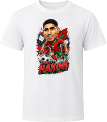 Achraf Hakimi, Morocco Caricature Soccer 2026 T Shirt