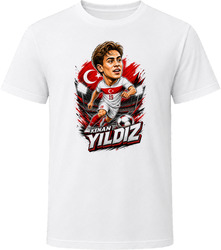 Kenan Yildiz, Turkey Caricature Soccer 2026 T Shirt