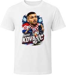Mateo Kovacic, Croatia Caricature Soccer 2026 T Shirt
