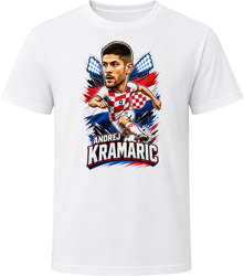 Andrej Kramaric, Croatia Caricature Soccer 2026 T Shirt