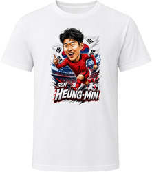 Son Heung-min, South Korea Caricature Soccer 2026 T Shirt