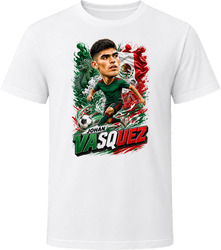 Johan Vasquez Mexico Soccer Caricature 2026 World Cup T Shirt
