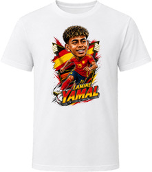 Lamine Yamal, Spain Caricature Soccer 2026 T Shirt