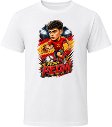 Pedri, Spain Caricature Soccer 2026 T Shirt