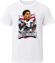 Jude Bellingham, England Caricature Soccer 2026 T Shirt