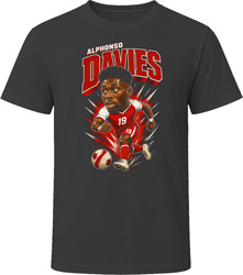 Alphonso Davies Canada Fan T Shirt