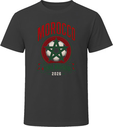 Morocco Soccer Pride 2026 T Shirt