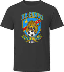 DR Congo Soccer Pride 2026 T Shirt