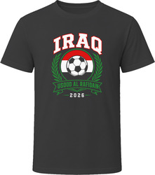 Iraq Soccer Pride 2026 T Shirt